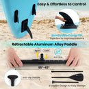 10/11 Feet Inflatable Stand Up Paddle Board with Premium SUP Accessories by LJGDeals