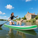 11 Feet Premium SUP Inflatable Stand Up Paddle Board with Accessories and Repair Kit-L by LJGDeals