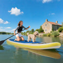 11 Feet Premium SUP Inflatable Stand Up Paddle Board with Accessories for Youth Adults-L by LJGDeals