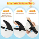 11 Feet Premium SUP Inflatable Stand Up Paddle Board-L by LJGDeals