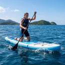 11' Wide Inflatable Stand Up Paddle Board with Backpack for All Skill Levels by LJGDeals