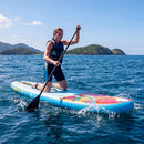 11' Wide Inflatable Stand Up Paddle Board with Backpack for All Skill Levels by DirectDeals