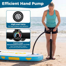 11' Wide Inflatable Stand Up Paddle Board with Backpack for All Skill Levels by LJGDeals