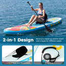11' Wide Inflatable Stand Up Paddle Board with Backpack for All Skill Levels by LJGDeals