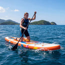 11' Wide Inflatable Stand Up Paddle Board with Backpack for All Skill Levels by LJGDeals