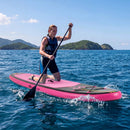 11' Wide Inflatable Stand Up Paddle Board with Backpack for All Skill Levels by LJGDeals