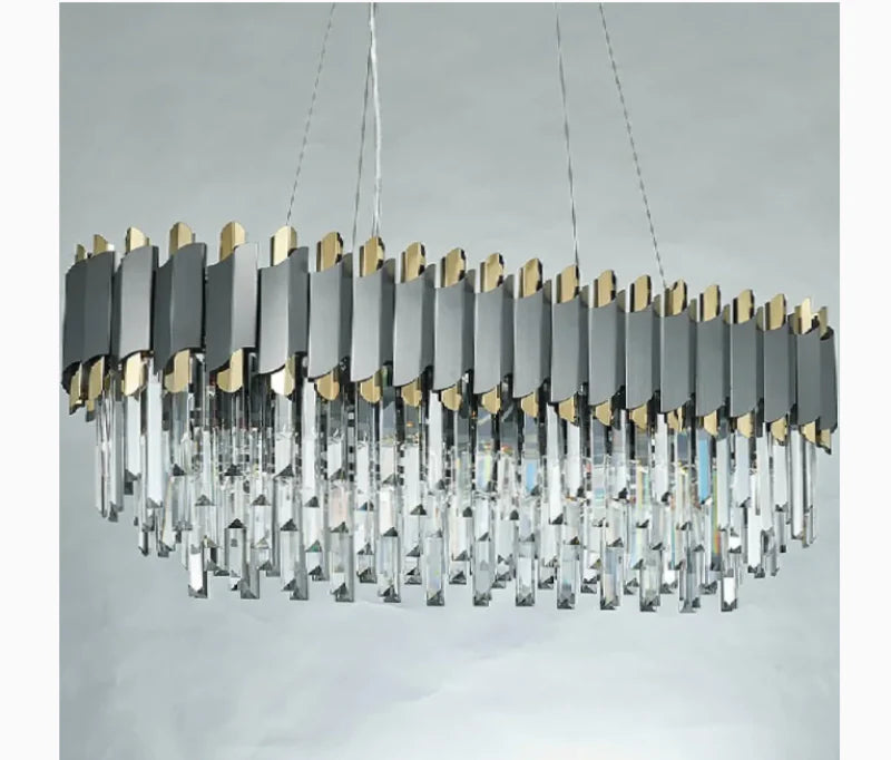 Alfianello | Creative Drum Crystal Hanging Lighting For Living Room