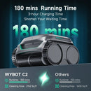 (2026 Upgrade) WYBOT C2 Cordless Robotic Pool Cleaner by WYBOT