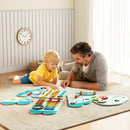 11-in-1 Dinosaur Activity Wall Busy Board Panels for Toddlers Education and Early Development by LJGDeals