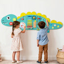 11-in-1 Dinosaur Activity Wall Busy Board Panels for Toddlers Education and Early Development by LJGDeals