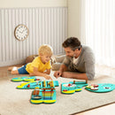 11-in-1 Dinosaur Activity Wall Busy Board Panels for Toddlers Education and Early Development by LJGDeals