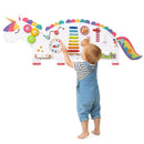 11-in-1 Dinosaur Activity Wall Busy Board Panels for Toddlers Education and Early Development by LJGDeals