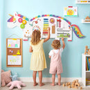 11-in-1 Dinosaur Activity Wall Busy Board Panels for Toddlers Education and Early Development by LJGDeals