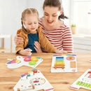 11-in-1 Dinosaur Activity Wall Busy Board Panels for Toddlers Education and Early Development by LJGDeals