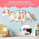11-in-1 Dinosaur Activity Wall Busy Board Panels for Toddlers Education and Early Development by LJGDeals