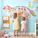 11-in-1 Dinosaur Activity Wall Busy Board Panels for Toddlers Education and Early Development by LJGDeals