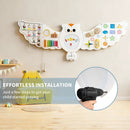 11-in-1 Toddler Learning Activity Center Owl Activity Wall Busy Board Panels for 3+ Years Old by LJGDeals