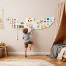 11-in-1 Toddler Learning Activity Center Owl Activity Wall Busy Board Panels for 3+ Years Old by LJGDeals