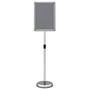 11x17 Adjustable Height Sign Holder Stand with Snap Frame by LJGDeals