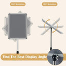 11x17 Adjustable Height Sign Holder Stand with Snap Frame by LJGDeals