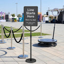 11x17 Adjustable Height Sign Holder Stand with Snap Frame by DirectDeals