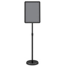 11x17 Adjustable Height Sign Holder Stand with Snap Frame by DirectDeals