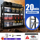 Heavy Duty Metal Adjustable Garage Shelves