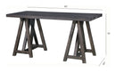 Sutton Place - Desk - Weathered Charcoal