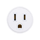 Yescom Light Bulb Plug Adapter Convert E26/E27 to 2/3-Prong Outlet 2ct/pk