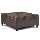 Harrison - Large Coffee Table Storage Ottoman by Unique Piece Furniture