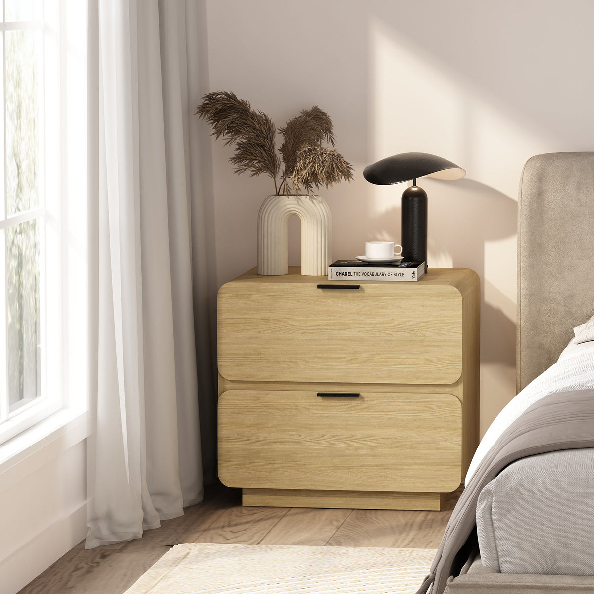 Chrystie - Modern Nightstand, photo 3 of 8