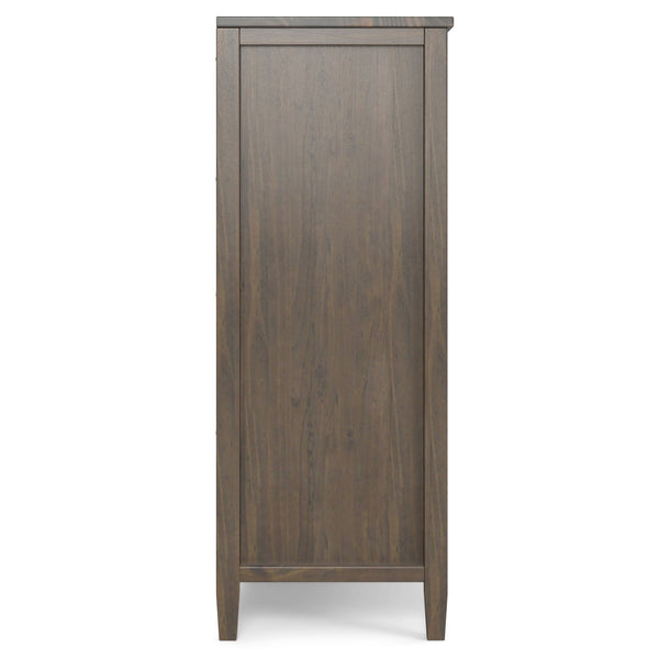 Ela - Medium Storage Cabinet - Smoky Brown, photo 2 of 11