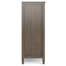 Ela - Medium Storage Cabinet - Smoky Brown by HouseOfZazla