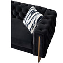 Chesterfield - Modern Tufted Living Room Sofa, 84.25''W Couch by HouseOfZazla