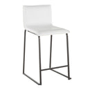 Mara - Upholstered Contemporary Counter Stool (Set of 2) by HouseOfZazla