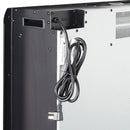 28inch Infrared Electric Fireplace Insert, Touch Panel Home Decor Heater, Smokeless Firebox With Trim Kit