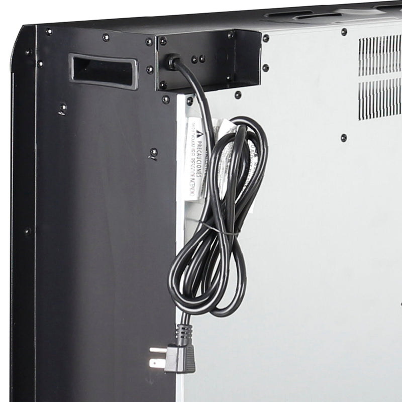 33 inch Infrared Electric Fireplace Insert, Touch Panel Home Decor Heater, Smokeless Firebox With Trim Kit