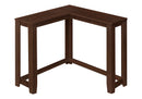 Corner Accent Console Table For Entryway, Contemporary & Modern - Cherry by HouseOfZazla