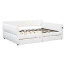 Upholstered Platform Bed With USB Charging by HouseOfZazla