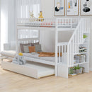 Bunk Bed With Staircase by HouseOfZazla