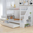 Bunk Bed With Staircase by Unique Piece Furniture