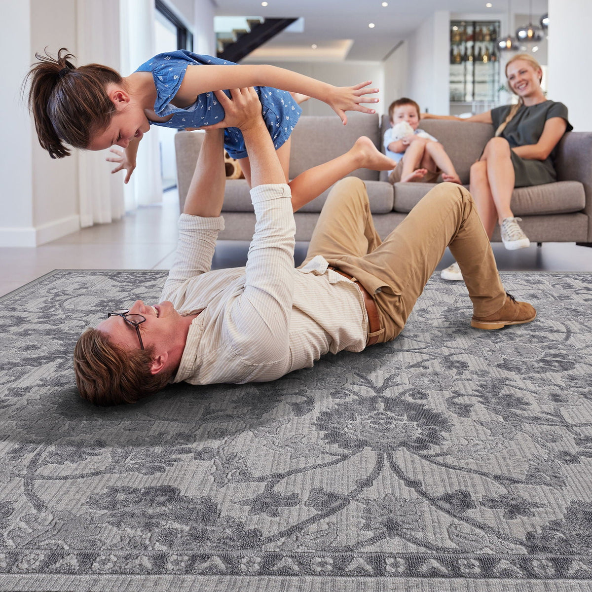 Marfi - Trendy Oriental Area Rug, photo 4 of 21