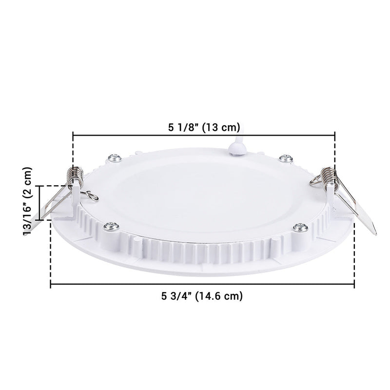 Yescom 9W SMD LED Recessed Ceiling Light w/ Driver