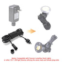 Yescom 12V Adapter Connector Cable for LED Deck Light by yescomusa