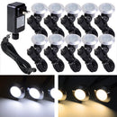 Yescom Recessed LED Deck Light Fixture Transformer Kit 10Pack