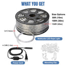 Yescom LED Rope Light Outdoor Waterproof 150ft