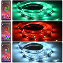 Yescom 16ft LED Strip Light Bluetooth App Music Remote Multi-Color