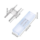 Yescom LED Neon Splice Kit 2-Wire Connectors & Pins 10-Set 14x7mm by yescomusa