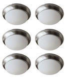 13"w 1-Light LED Flush Mount [6 PACK] Ceiling Lights Brushed Nickel Finish by RP Lighting by LampsUSA