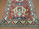4' X 6' Vintage Handmade Turkish Kazak Pattern Wool Rug Carpet Nice